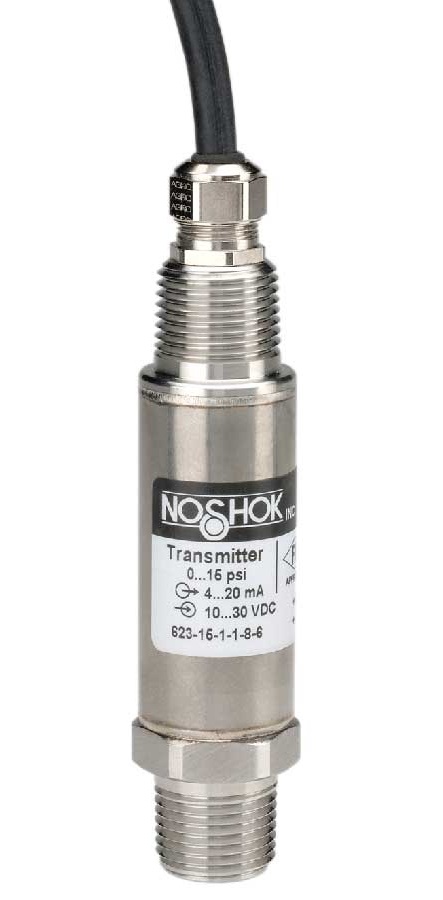 Transmisores de Presión No Incendiarios NOSHOK Serie 623 624