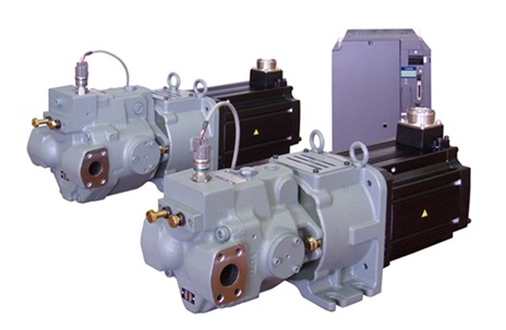 Yuken ASR Series Piston Pump and AC Servo Motor Combo
