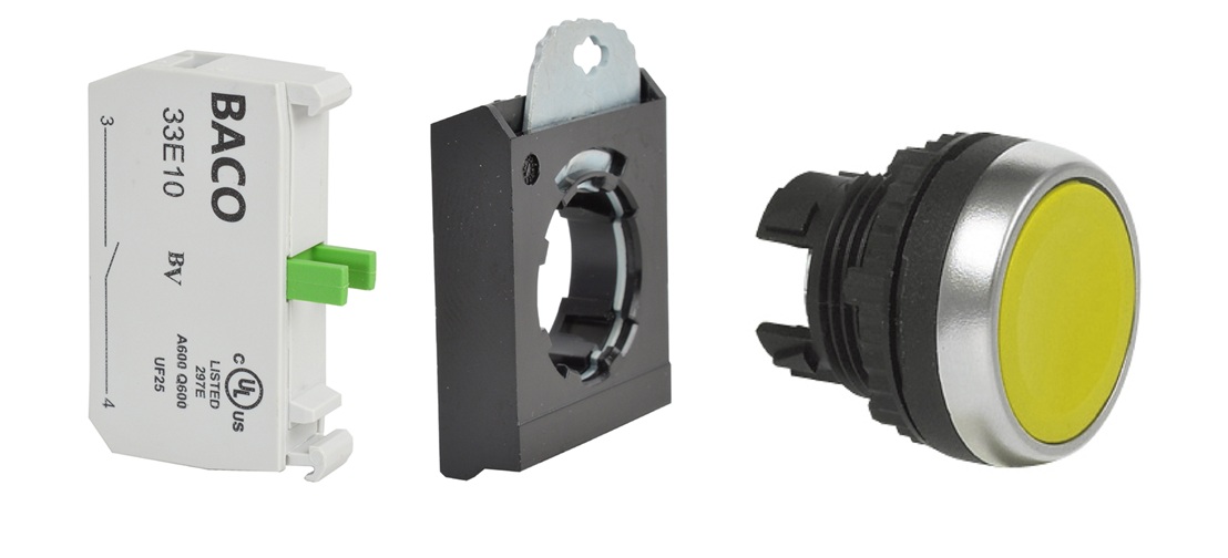 Baco 22mm and 30mm Controls and Signaling Devices