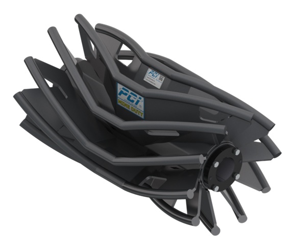 Poleas de Aletas Serie Eradicator PCI