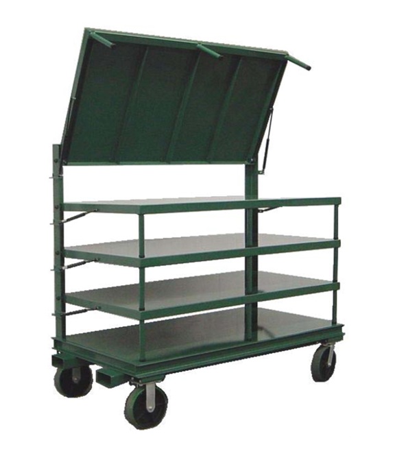 Rack Engineering Mobile High Density Product Part Storage