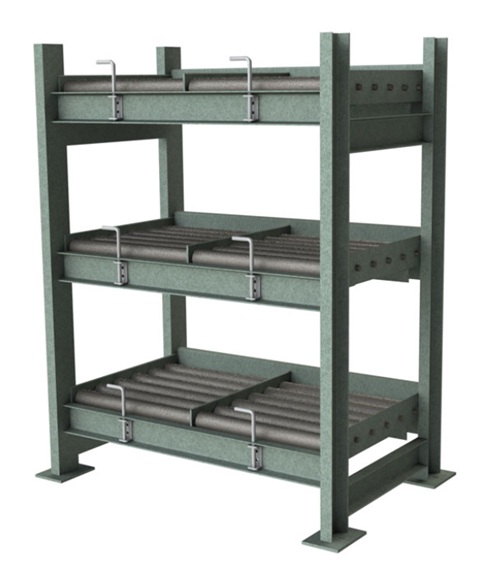 Estanterías de Flujo por Gravedad para Servicio Pesado de Rack Engineering