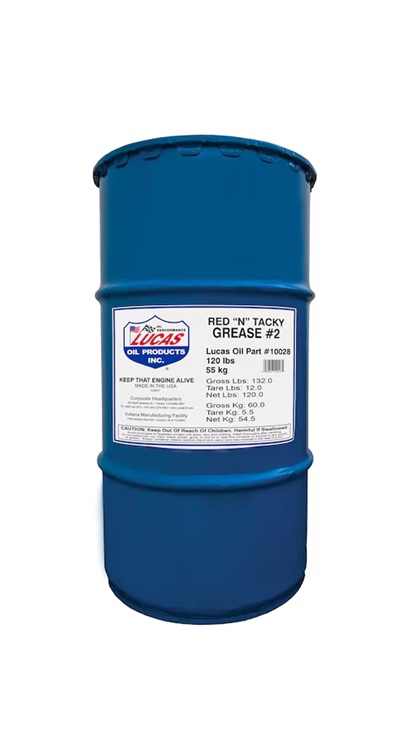 Lucas Oil Red N Tacky Grease 120 lb