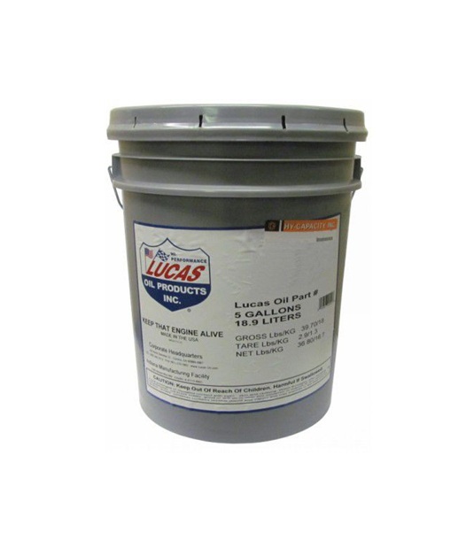 Lucas AW ISO 220 Hydraulic Oil 5 Gallon