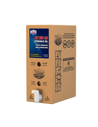 Lucas AW ISO 46 Hydraulic Oil Bag in a Box 6 Gallon