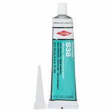 Dow DOWSIL 838 Silicone Adhesive Sealant 90 mL White