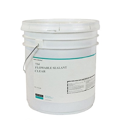 DOWSIL 734 Flowable Sealant White 18 kg Pail
