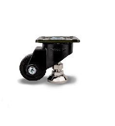 GDL 65 ASF NYN FBL Leveling Caster, Black Color