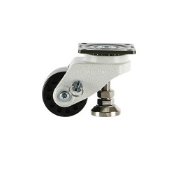 GDL 75 BSF NYD Leveling Caster, Ivory Color