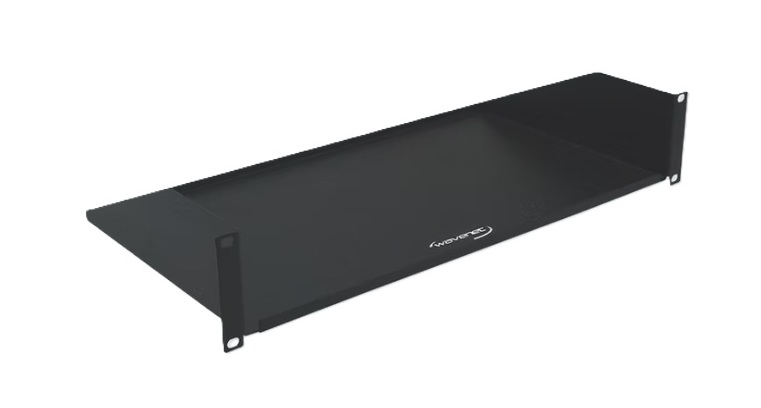 Wavenet SHELF-10SSS 2U 10” Solid Bottom Single-Sided Rack Shelf