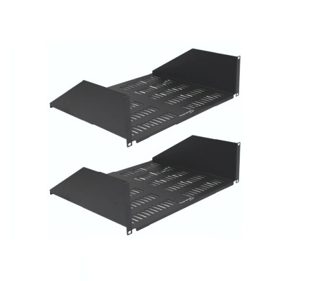 Wavenet SHELF-15SSV-S2PK 3U 15” Vented Bottom Single-Sided Rack Shelf