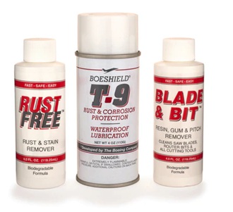 Boeshield Large Three Pack T-9, Rustfree, and Blade & Bit