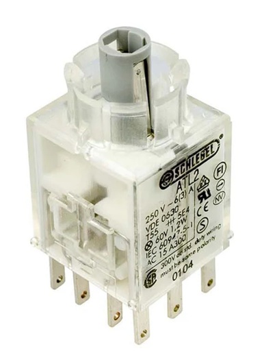 Schlegel ATL2 Illuminated Momentary Contact Block