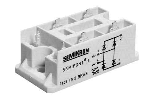 Semikron SKD 31/02 3-phase Bridge Rectifier Module